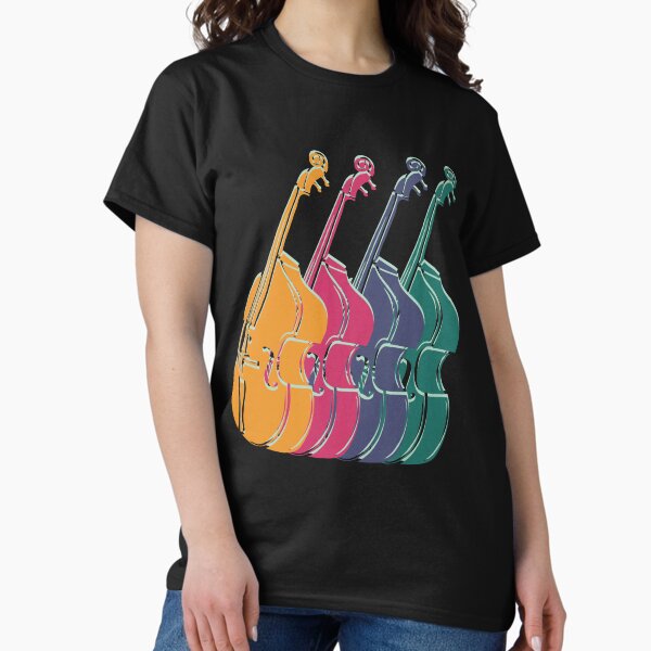 Item preview,  I love play the double bass , jazz , blues music,  double bass lover, bass lover designed and sold by KolorellaS.