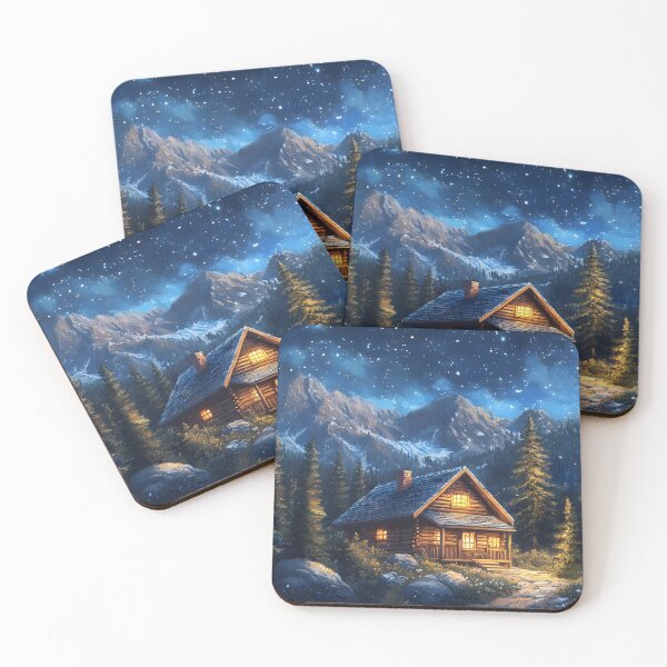 Item preview, Secluded Mountain Cabin Retreat designed and sold by Alin Richard Iovănuț.