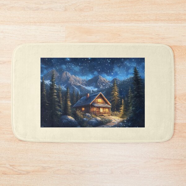 Item preview, Secluded Mountain Cabin Retreat designed and sold by Alin Richard Iovănuț.