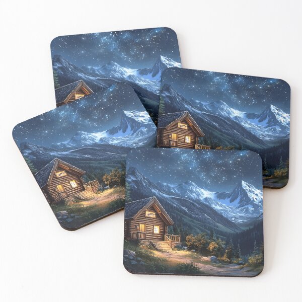 Item preview, Secluded Mountain Cabin Retreat designed and sold by Alin Richard Iovănuț.