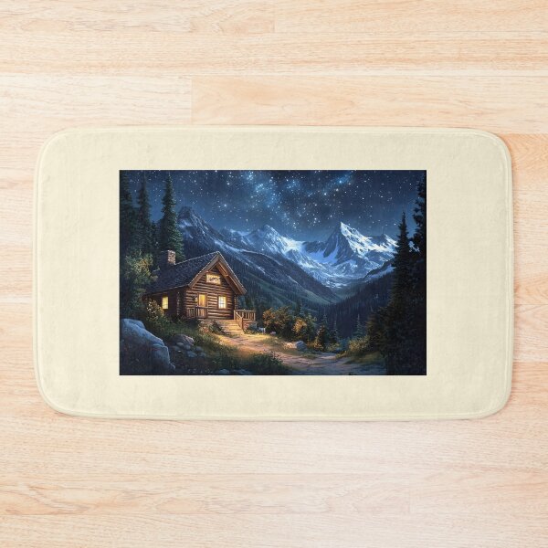 Item preview, Secluded Mountain Cabin Retreat designed and sold by Alin Richard Iovănuț.