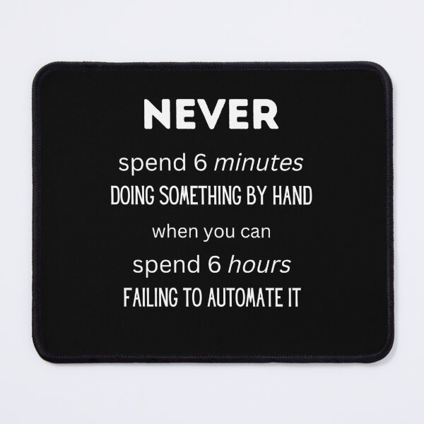 Item preview, Automation IT Programming Joke designed and sold by psrearick.