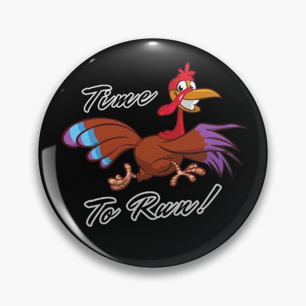 Item preview, Happy Thanksgiving, Turkey -Time to run! designed and sold by Hope-it-fits.