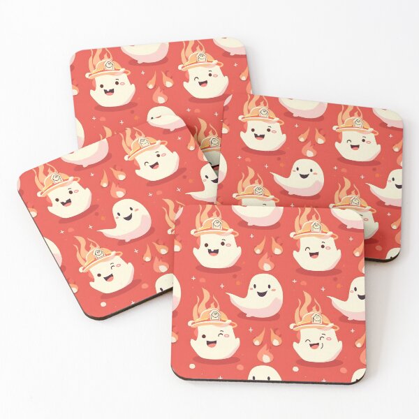 Item preview, Cute Firefighter Ghost designed and sold by dcrc.