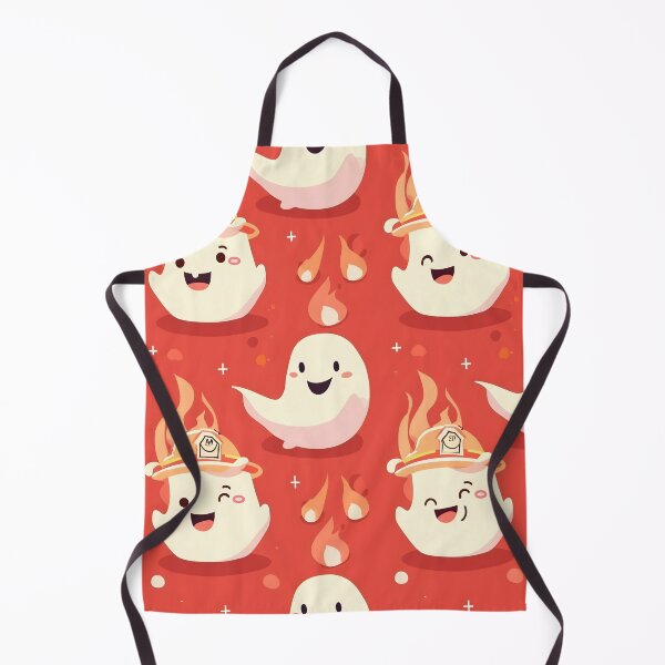 Item preview, Cute Firefighter Ghost designed and sold by dcrc.