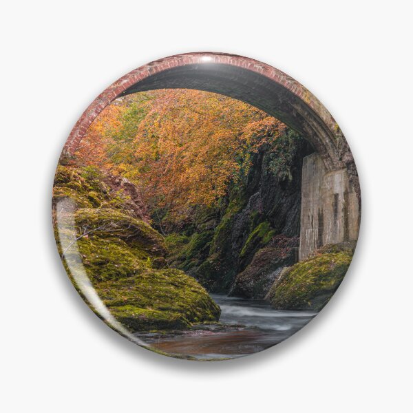 Item preview, Gannochy Bridge in Autumn designed and sold by David Bowman.