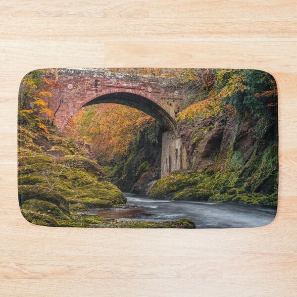 Item preview, Gannochy Bridge in Autumn designed and sold by David Bowman.