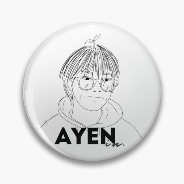 Item preview, I.N. - Black Lineart w/ name designed and sold by itsaiaaa.
