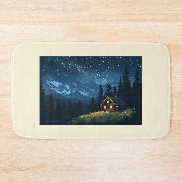 Item preview, Secluded Mountain Cabin Retreat designed and sold by Alin Richard Iovănuț.