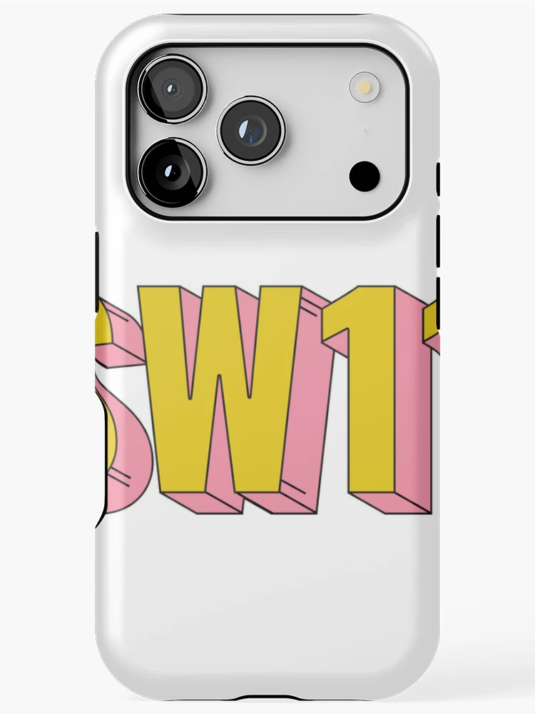 Thumbnail 1 of 4, iPhone Case, SW11 London Postcode Typography Gift designed and sold by eccrafted.