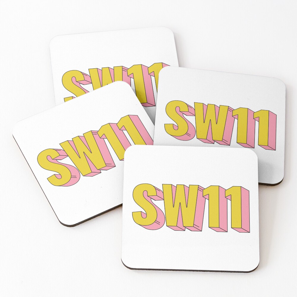 Item preview, Coasters (Set of 4) designed and sold by eccrafted.
