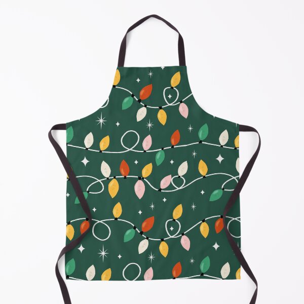 Item preview, Holiday Christmas Lights Minimal Retro Bold Green designed and sold by susycosta.