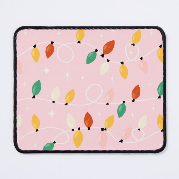 Item preview, Holiday Christmas Lights Minimal Retro Bold Pink designed and sold by susycosta.