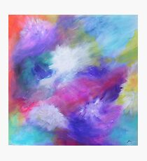 Abstract rainbow glow Photographic Print