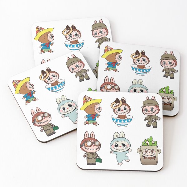 Item preview, Labubu Monsters sticker pack bundle designed and sold by retrippy.