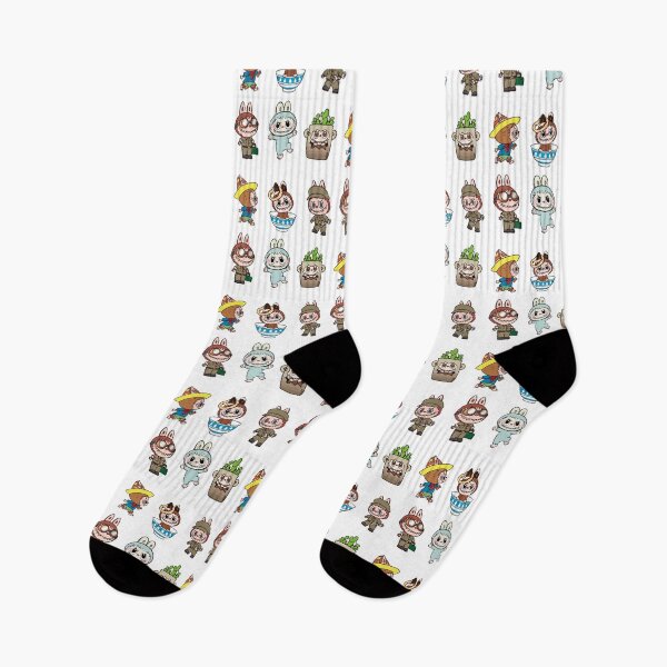 Item preview, Labubu Monsters sticker pack bundle designed and sold by retrippy.