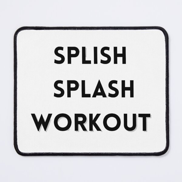 Item preview, Water Aerobic Splish Splash Workout designed and sold by littlenestlife.