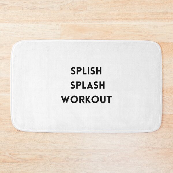 Item preview, Water Aerobic Splish Splash Workout designed and sold by littlenestlife.