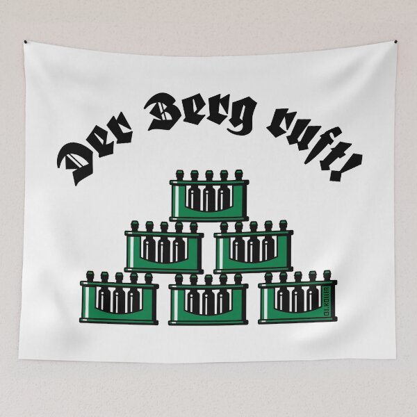 Item preview, The mountain is calling! (beer / beer crates / beer boxes / green) designed and sold by Roderix.
