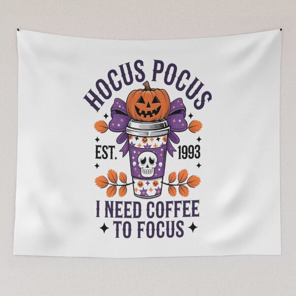 Item preview,  Hocus Focus Need Coffee To Focus  designed and sold by bittucreates.