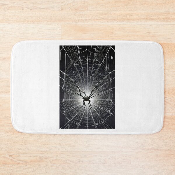 Item preview, Intricate Spider Web with Creepy Spider Dark Art Design designed and sold by Cherry-Cat.