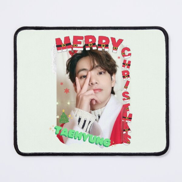 Item preview, Festive V Collage: BTS Taehyung Christmas Edition designed and sold by AJUNICE STUDIO.