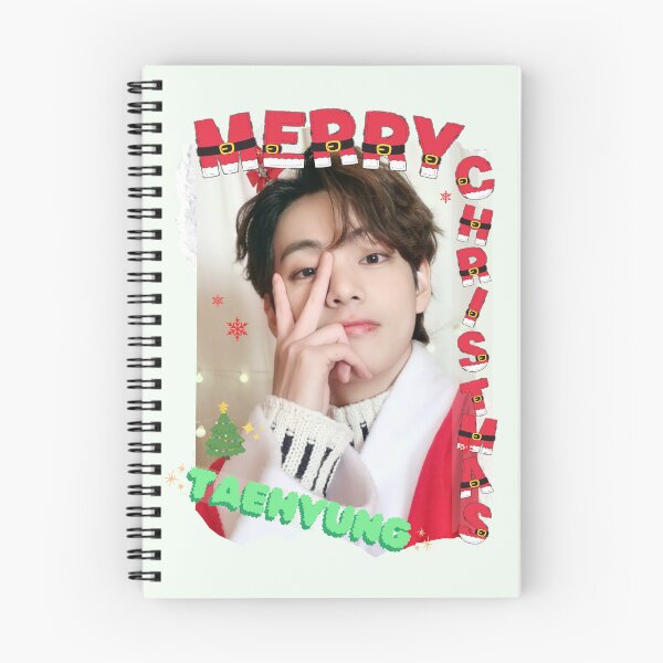 Item preview, Festive V Collage: BTS Taehyung Christmas Edition designed and sold by AJUNICE STUDIO.