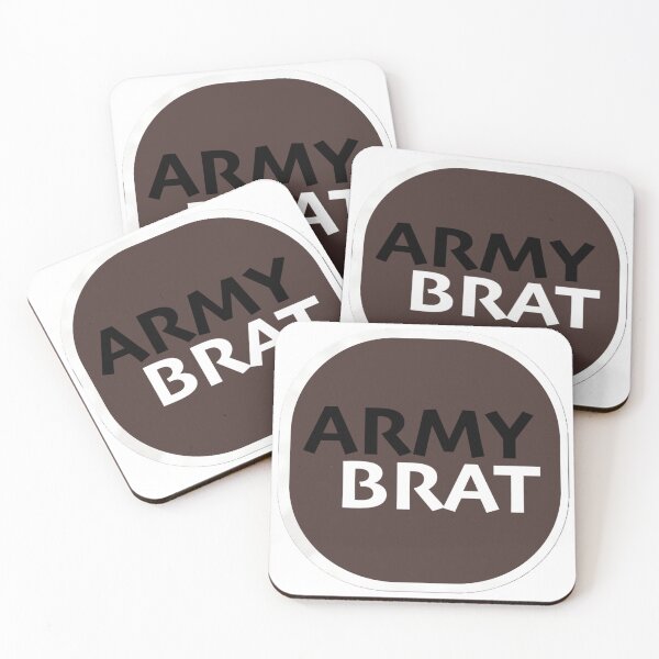 Item preview, Army Brat print novelty designed and sold by PSST-Design.
