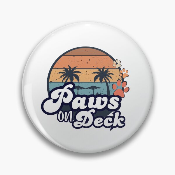 Item preview, Paws On Deck 1x1 logo designed and sold by PawsOnDeck.