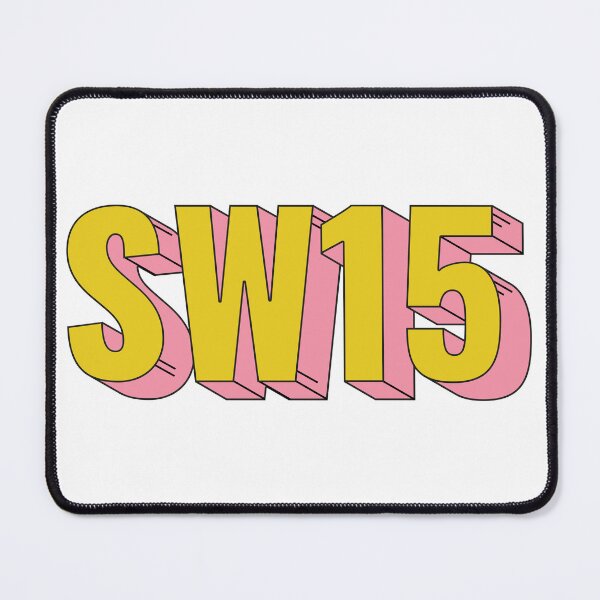 Item preview, SW15 Putney London Postcode Typography Gift designed and sold by eccrafted.