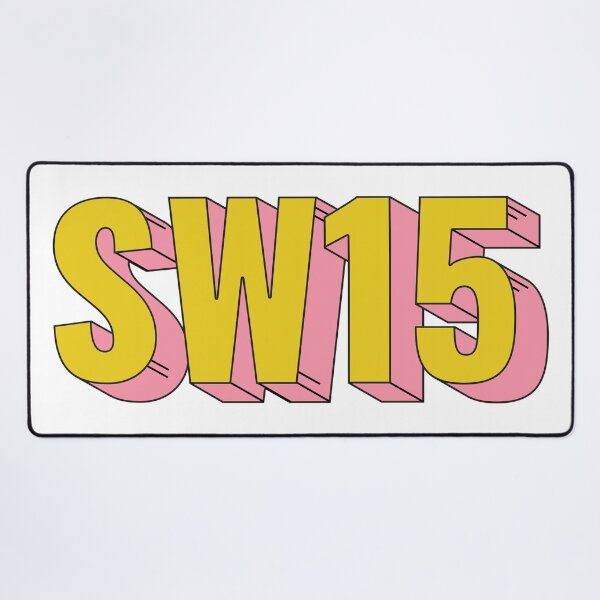 Item preview, SW15 Putney London Postcode Typography Gift designed and sold by eccrafted.