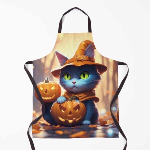 Item preview, Cute Halloween Grey Kitten designed and sold by Wisdi.