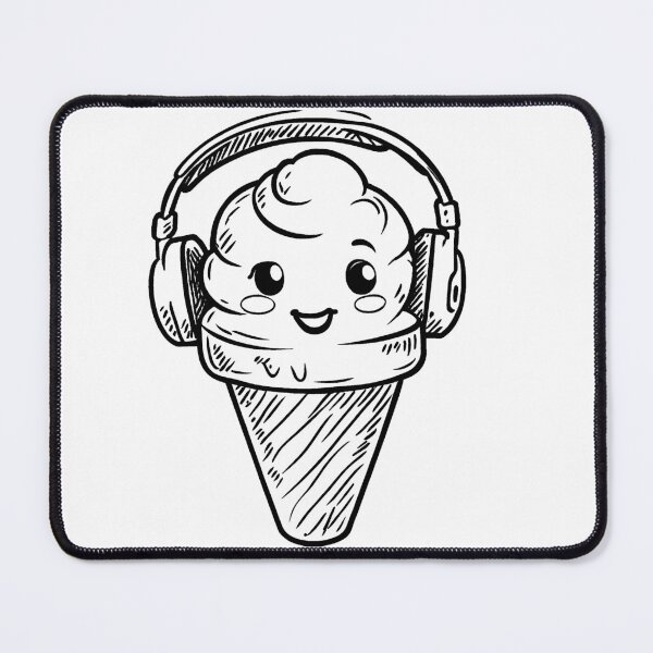 Item preview, Cool Ice Cream Jam designed and sold by GeoSketchWear.