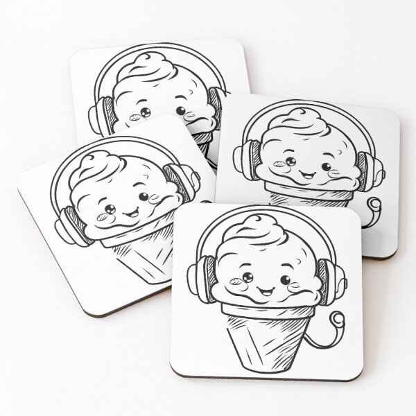 Item preview, Cool Ice Cream Jam designed and sold by GeoSketchWear.