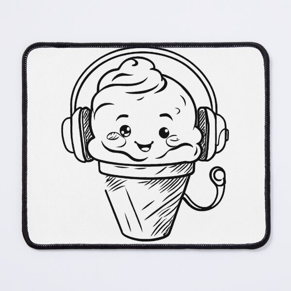 Item preview, Cool Ice Cream Jam designed and sold by GeoSketchWear.