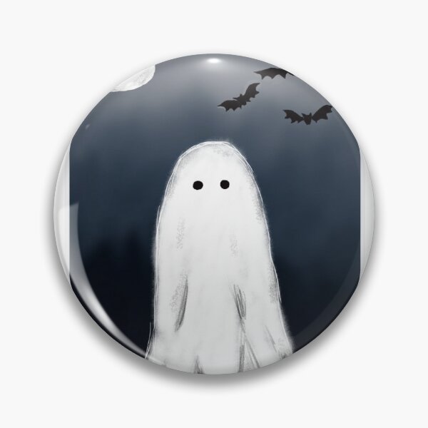 Item preview, Cute Halloween Ghost Stamp designed and sold by GoyasBoutique.