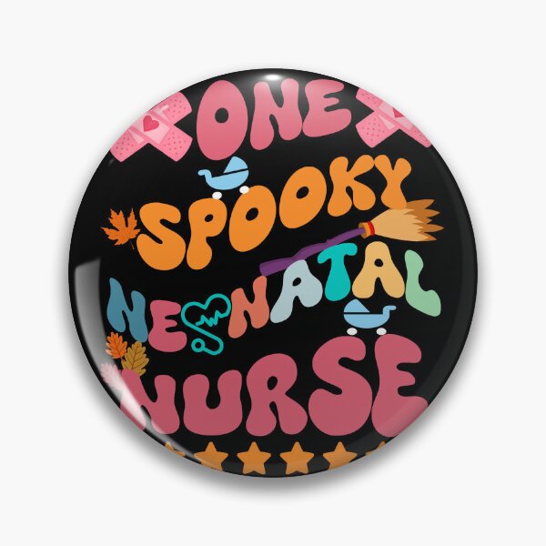 Item preview, Neonatal Nurse - One Spooky Neonatal Nurse - Funny Halloween for Neonatal Nurse designed and sold by TheInkyOwl-TIO.