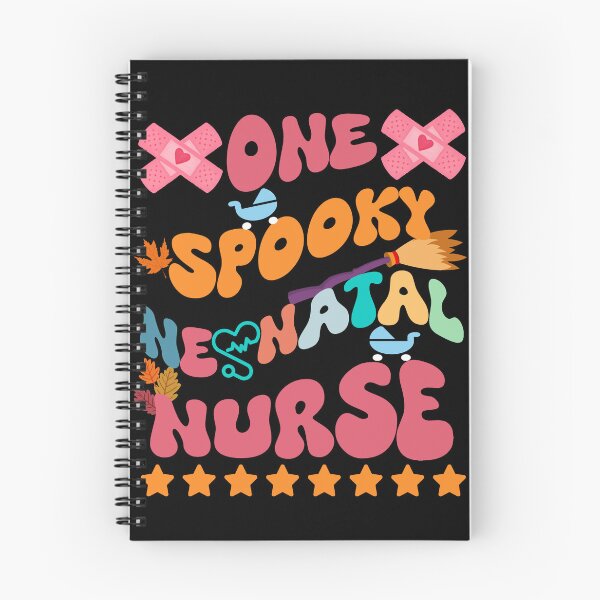 Item preview, Neonatal Nurse - One Spooky Neonatal Nurse - Funny Halloween for Neonatal Nurse designed and sold by TheInkyOwl-TIO.