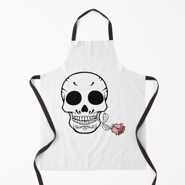 Item preview, Skull with rose in mouth bold gothic art designed and sold by hafidoox.