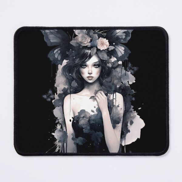 Item preview, Gothic Inspired Dark Fairie Watercolor Fantasy designed and sold by JstPeachy.