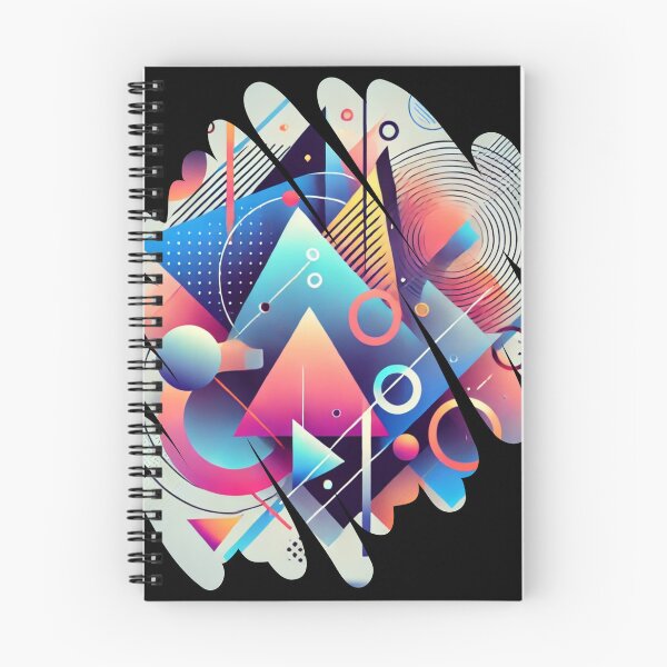 Item preview, Cosmic Neon: Abstract Geometry designed and sold by SparrowTrend.