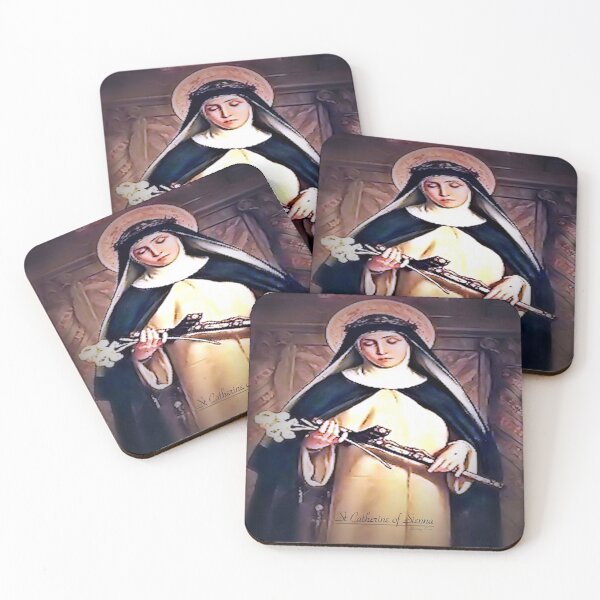 Item preview, Saint Catherine of Siena designed and sold by LitanyLane.