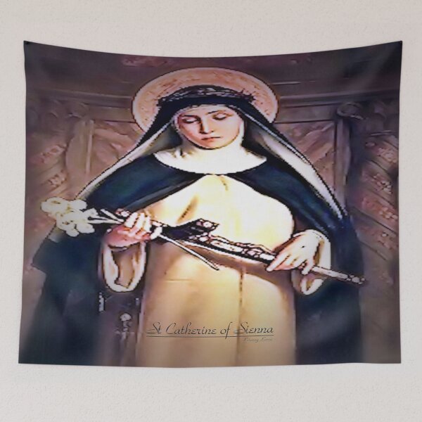 Item preview, Saint Catherine of Siena designed and sold by LitanyLane.