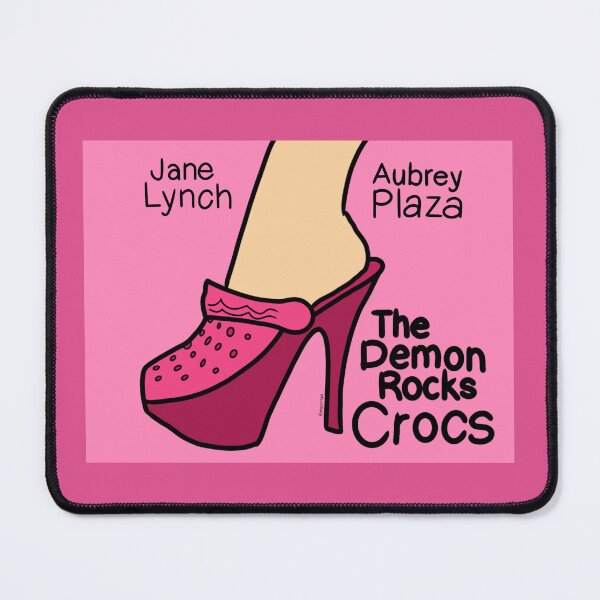 Item preview, The Demon Rocks Crocs designed and sold by angrystickergal.