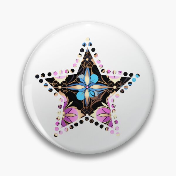Item preview, Geometric Motif Love Friendship Connection Star designed and sold by G-M-Designs.