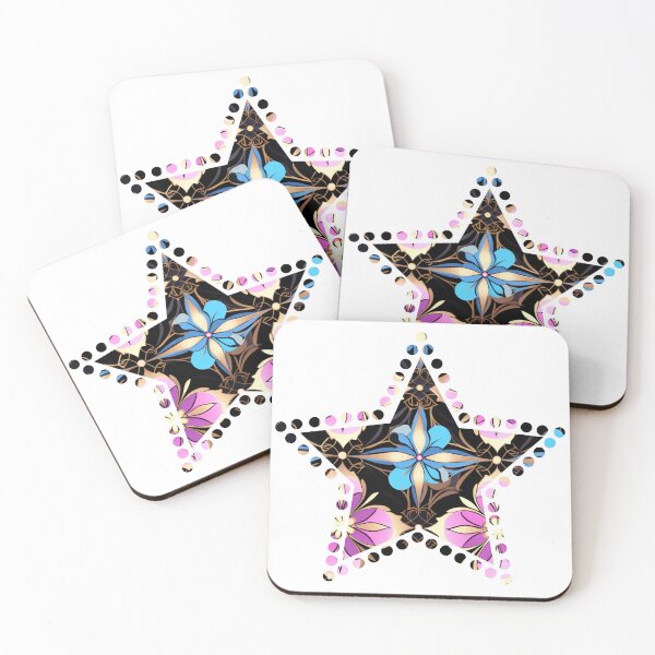 Item preview, Geometric Motif Love Friendship Connection Star designed and sold by G-M-Designs.
