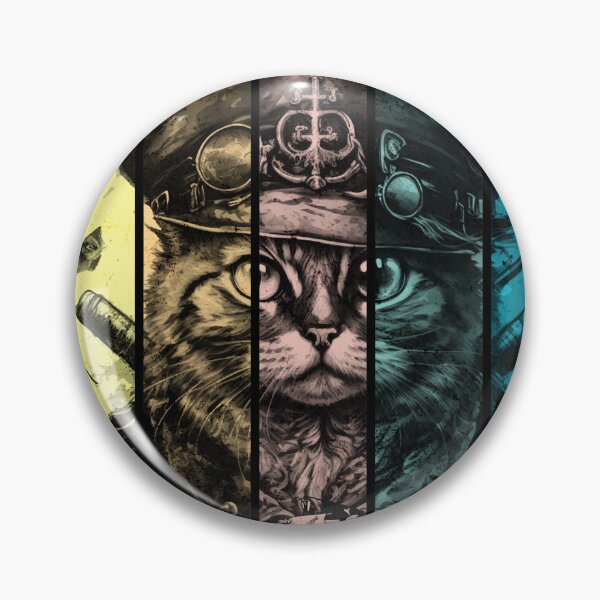 Item preview, Pirate Cat Vintage Comic Book Cover designed and sold by antarte99.