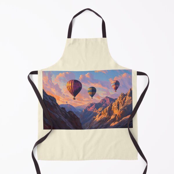 Item preview, Hot Air Balloon Over Mountains designed and sold by Alin Richard Iovănuț.