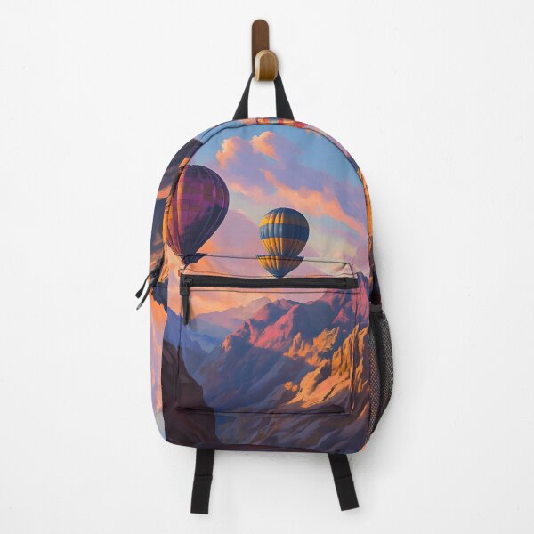 Item preview, Hot Air Balloon Over Mountains designed and sold by Alin Richard Iovănuț.