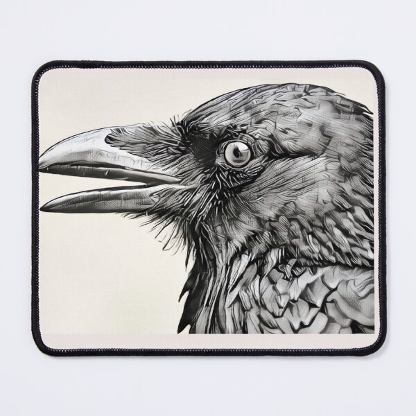 Item preview, Raven Profile designed and sold by Jasna Dragun.